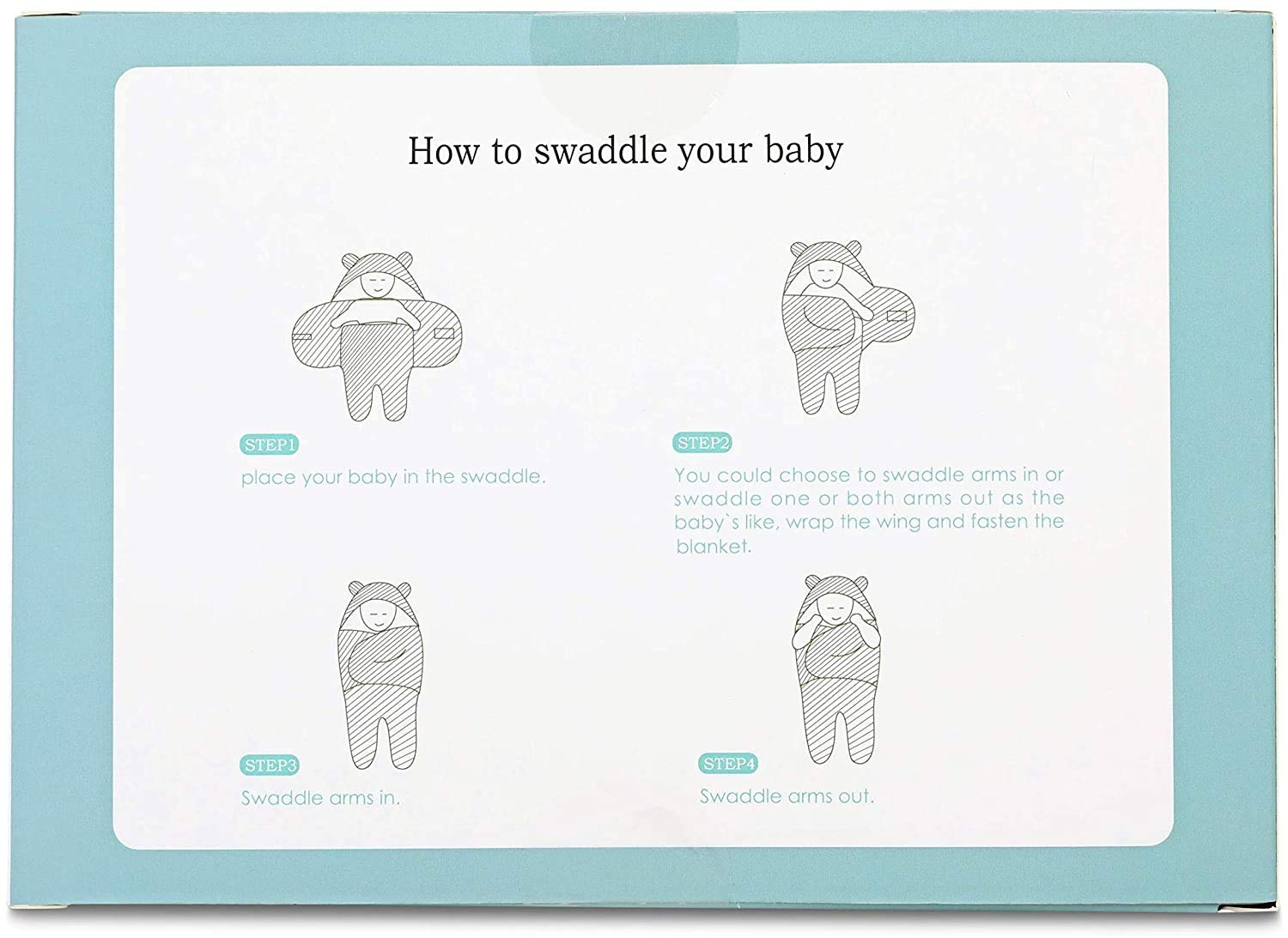 BlueMello Baby Swaddle Blanket | Ultra-Soft Plush Essential for Infants 0-6 Months | Receiving Swaddling Wrap White | Ideal Newborn Registry and Toddler Boy Accessories | Perfect Baby Girl Shower Gift - Image 7